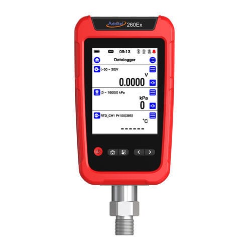 Цифровой регистратор - ADT260Ex - Additel Corporation - расхода / давления / для измерения температуры