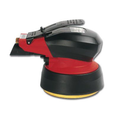Эксцентриковый шлифовальный станок - SXRA35 - Desoutter Industrial Tools - пневматический / для операции отделки / с всасывающим основанием