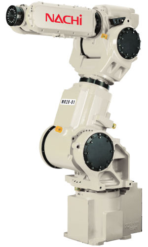 Шарнирный робот - MR20/20L - NACHI-FUJIKOSHI CORP. - 7 осей / для разгрузочно-погрузочных работ / напольный
