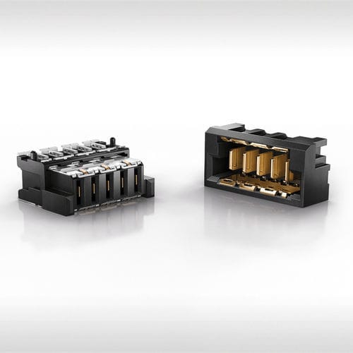 Соединитель для передачи данных - MicroSpeed Power Modules - ERNI Electronics - РЧ / мощности / тока