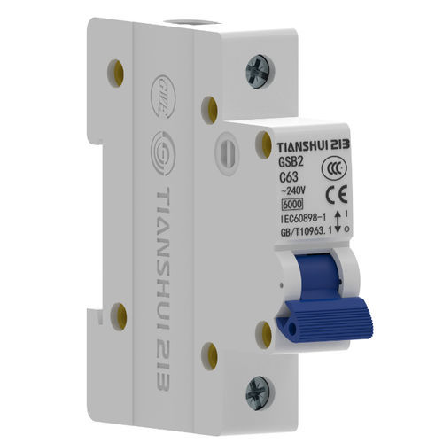 Выключатель против пониженного напряжения - GSB2-63  - Tianshui 213 Electrical Apparatus Group CO.,LTD. - однополюсный / модульный / однополюсный