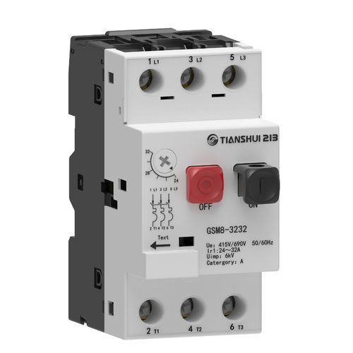 Выключатель с защитой от короткого замыкания - GSM8-3232 - Tianshui 213 Electrical Apparatus Group CO.,LTD. - модульный / для защиты двигателя / с литым корпусом