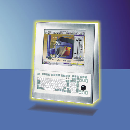 Панельный ПК TFT LCD - Typ W - UTICOR Automation GmbH - с емкостным сенсорным экраном / с резистивным сенсорным экраном / 19"