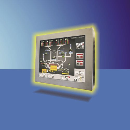 Панельный ПК TFT LCD - Typ V - UTICOR Automation GmbH - с емкостным сенсорным экраном / с резистивным сенсорным экраном / 15"