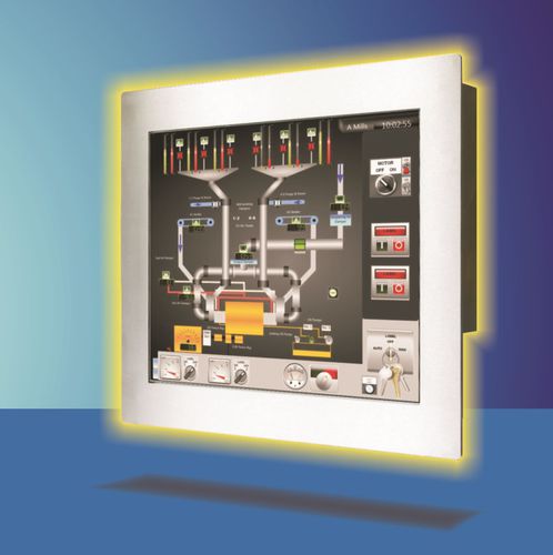 Панельный ПК ЖК-монитор - UTICOR Automation GmbH - TFT LCD / с сенсорным экраном / со светодиодной подсветкой