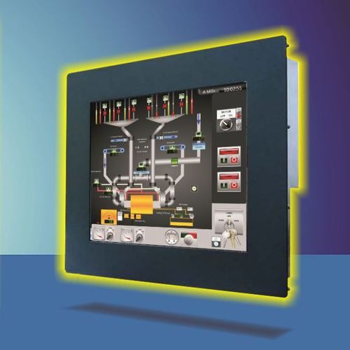 Панельный ПК ЖК-монитор - UTICOR Automation GmbH - TFT LCD / с сенсорным экраном / со светодиодной подсветкой