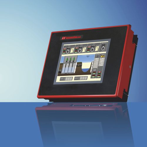 Панельный ПК ЧМИ - EZ12-TC-E - UTICOR Automation GmbH - ЖК-монитор / с сенсорным экраном / 7"