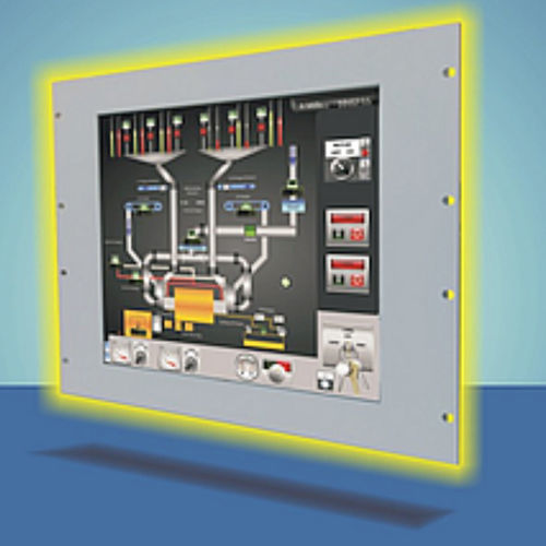 Панельный ПК TFT LCD - UTICOR Automation GmbH - со светодиодной подсветкой / с емкостным сенсорным экраном / с резистивным сенсорным экраном