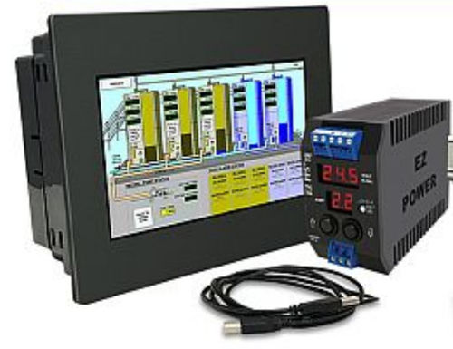 HMI с резистивным сенсорным экраном - EZ3-T series - UTICOR Automation GmbH - на DIN-рейке / 800x480 / 800x600