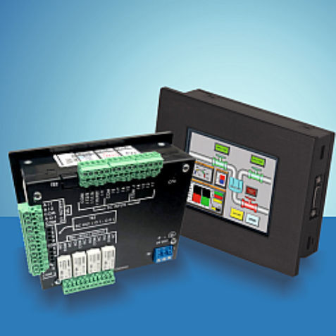 HMI с резистивным сенсорным экраном - EZ-T series - UTICOR Automation GmbH - встраиваемый / 320x240 / TFT LCD