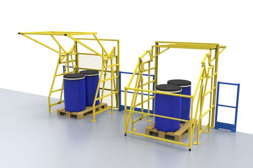 Заграждение для обеспечения безопасности - Type G - TRIAX - решетчатое
