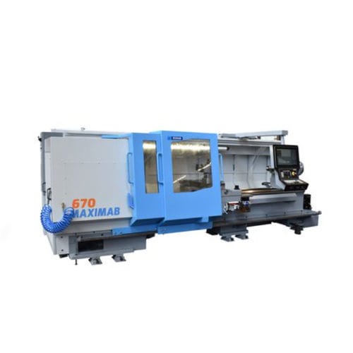 Токарный станок ЧПУ - MAXIMAB S 670 - SOMAB - 2 оси / с наклонной станиной / 12 инструментов