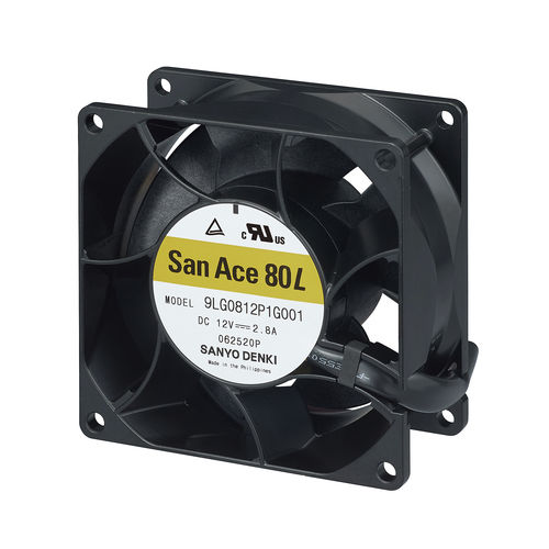 Осевой вентилятор для электроники - San Ace 80L - SANYO DENKI EUROPE - для охлаждения / DC / высокое давление