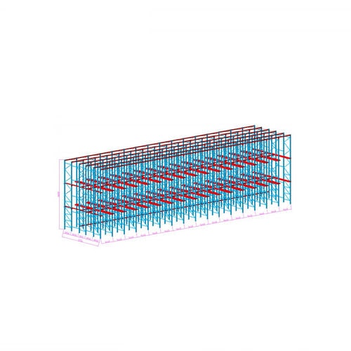 Стеллаж с малым диапазоном - UN-DR19091201 - Nanjing fuyuan technology co.,ltd - для высоких нагрузок