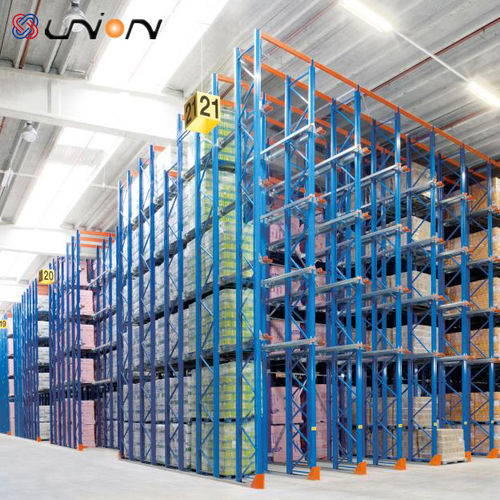 Стеллаж склад для хранения - UN-DR19112603 - Nanjing fuyuan technology co.,ltd - регулируемый / для высоких нагрузок / двухсторонний открытый паллет