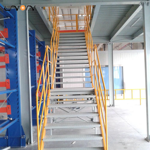 Промышленный этажный стеллаж с системой укладки - ISO9001, ISO14001 | UN-MP121704 - Jiangsu Union Logistics System Engineering Co.,Ltd - для платформы / для промышленного пола / для холодильной камеры