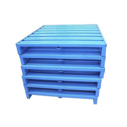 Поддон из стали - ISO9001, ISO14001 | UN-MP0807 - Nanjing fuyuan technology co.,ltd - транспортный / для разгрузочно-погрузочных работ / штабелируемый