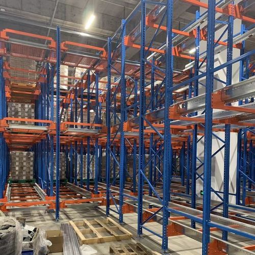 Стеллаж накоплением - ISO9001,ISO14001 - Jiangsu Union Logistics System Engineering Co.,Ltd - склад для хранения / для пищевой промышленности / с полкой