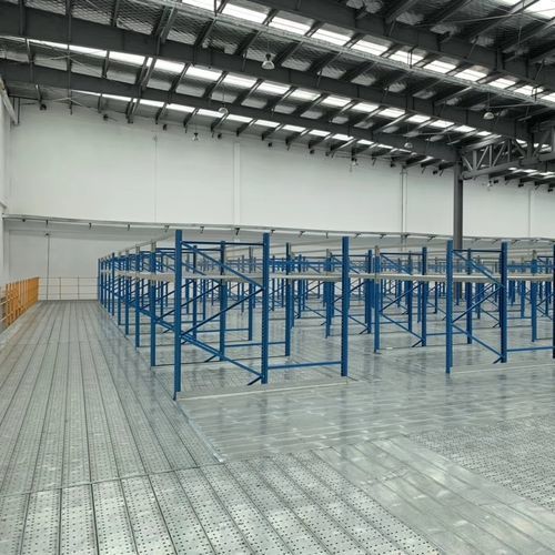 Многоступенчатый промышленный этажный стеллаж - ISO9001,ISO14001,CE - Jiangsu Union Logistics System Engineering Co.,Ltd - с системой укладки / на полках с поддонами / с лестницами