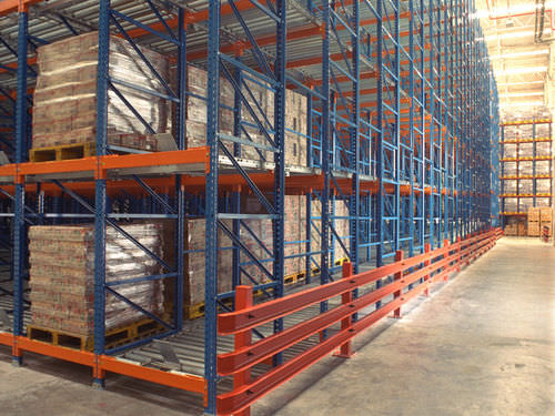 Динамический стеллаж - ISO9001, ISO14001 | UN-PS0803 - Nanjing fuyuan technology co.,ltd - для средних нагрузок / для легких нагрузок / с поддоном