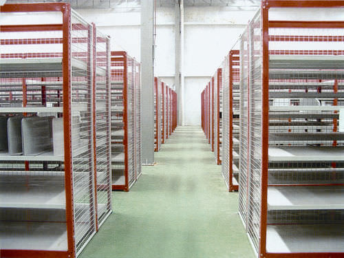 Стеллаж склад для хранения - ISO9001, ISO14001 | UN-MS0804 - Nanjing fuyuan technology co.,ltd - односторонний / для легких нагрузок / для средних нагрузок