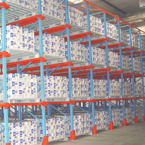 Стеллаж склад для хранения - ISO9001, ISO14001 | UN-DR0807 - Jiangsu Union Logistics System Engineering Co.,Ltd - для высоких нагрузок / для средних нагрузок / с поддоном