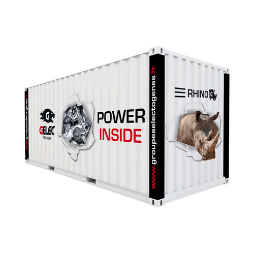 Дизельная генераторная установка - RHINO-250YC - GELEC ENERGY - трехфазовая / стационарная / в контейнере