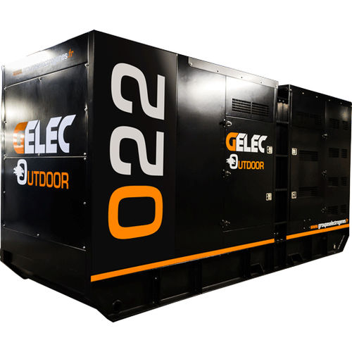 Генераторная установка для наружного применения - 22YC TRI-EURO 3  - GELEC ENERGY - дизельная / трехфазовая / стационарная