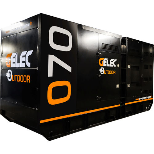Генераторная установка для наружного применения - 70YC TRI-EURO 3 - GELEC ENERGY - дизельная / трехфазовая / стационарная