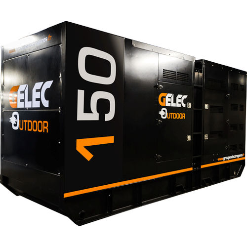 Генераторная установка для наружного применения - 150YC - TRI-EURO 3 - GELEC ENERGY - дизельная / трехфазовая / стационарная