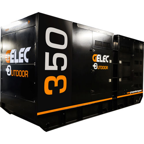 Генераторная установка для наружного применения - 350YC - TRI-EURO 3 - GELEC ENERGY - дизельная / трехфазовая / стационарная