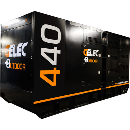 Генераторная установка для наружного применения - 440YC TRI – EURO 3 - GELEC ENERGY - дизельная / трехфазовая / стационарная