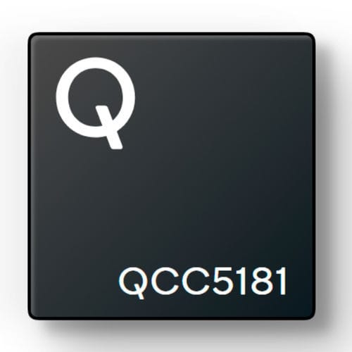 Микропроцессор 4 ядра - QCC5181 - QUALCOMM - 2 ядра / аудио