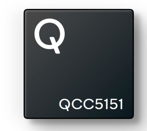 Микропроцессор 4 ядра - QCC5151 - QUALCOMM - 2 ядра / аудио / цифровой