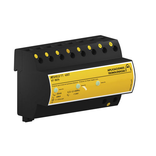 Молниеотвод тип 1 - ATSHIELD TT 400T - Aplicaciones Tecnológicas, S.A. - для источника электропитания / от переходного тока / компактный