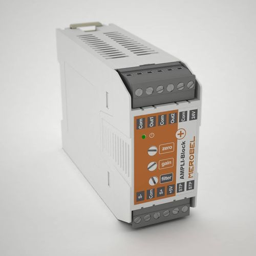 Усилитель сигнала - Merobel - Ampliblock+ - REDEX Group - аналоговый / для датчика силы / компактный