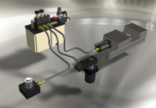 Гидропневматческая установка с пневматическим двигателем - 5C - Tecnofluid Engineering SrL