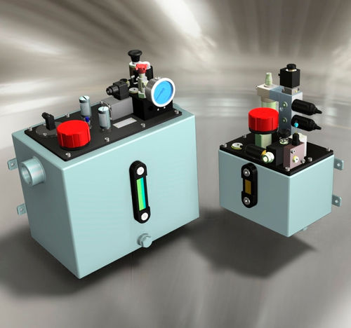 Гидравлический блок с пневматическим двигателем - 5G - Tecnofluid Engineering SrL - для станка / компактный / стационарный
