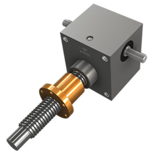 Механический цилиндр винтовой домкрат - MJ/BJ series - GROB GmbH Antriebstechnik - кубический / с гайкой