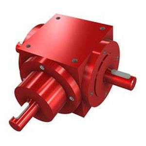 Редуктор с конической передачей - V series - GROB GmbH Antriebstechnik - ортогональный / с установкой на фланце / для исполнительного устройства