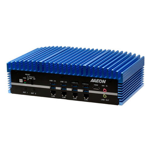 ПК без вентилятора - BOXER-6641 - AAEON - встроенный / настенный / Intel® Pentium