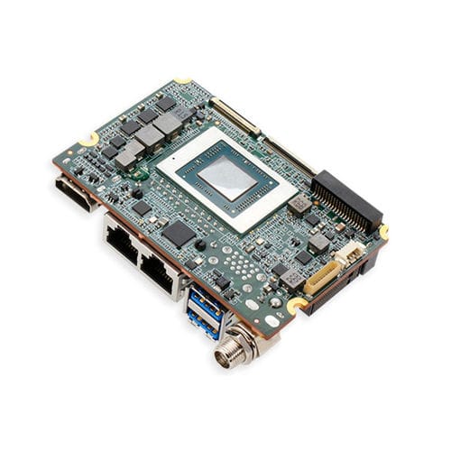 Встроенный одноплатный компьютер - de next-V2K8 - AAEON - AMD Ryzen™ Embedded / SATA / PCI Express