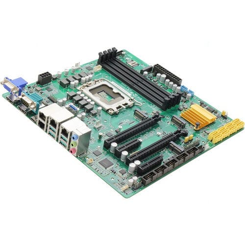 Промышленная материнская плата - MAX-Q670A - AAEON - микро-ATX / Intel® Core™ i series / Intel® Core™ 12-го поколения