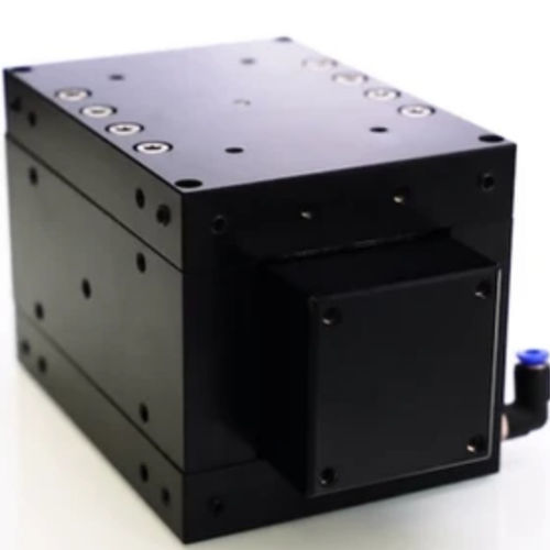 Линейная направляющая с упором - BOX  - OAV Air Bearings - с воздушным амортизатором / прецизионная / с скругленным хвостовиком