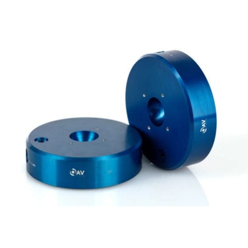Плоский подшипниковый узел - OAVR050RV - OAV Air Bearings - с воздушным амортизатором / из алюминия / из карбона