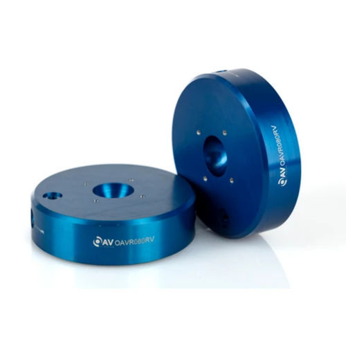 Плоский подшипниковый узел - OAVR080RV - OAV Air Bearings - с воздушным амортизатором / из алюминия / встроенный