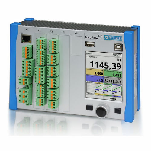 Расходомер радар - NivuFlow 550 - NIVUS GmbH - ультразвуковой / объемный / для воды