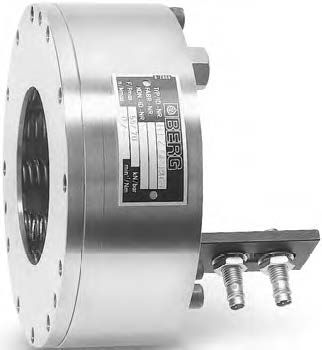Гидравлический цилиндр - HLZ series - Berg & Co. GmbH Spanntechnik - двойного действия / с креплением