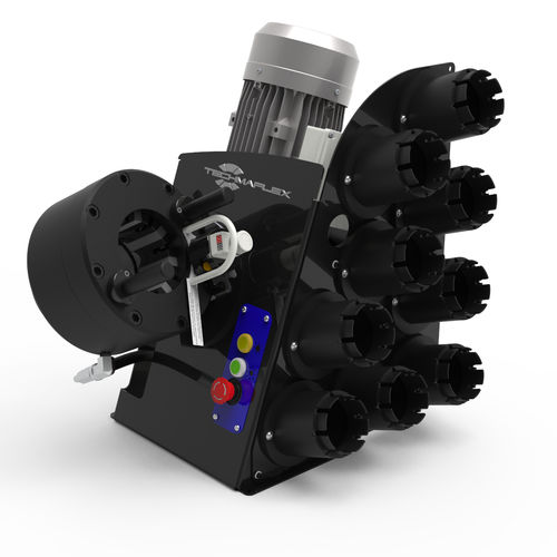 Опрессовочный станок для гибкого шланга - S CRIMP 137 EVO R - TECHMAFLEX - для гидравлического рукава / для соединителей / полуавтоматический