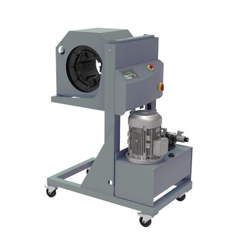 Опрессовочный станок для гибкого шланга - XL CRIMP 400 - TECHMAFLEX - для гидравлического рукава / для соединителей / для гайки
